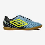 Chuteira Futsal Umbro Fifty V - Adulto Azul/Verde