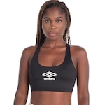 Top Fitnesse Umbro Futevôlei Graphic Camuflage - Feminino PRETO