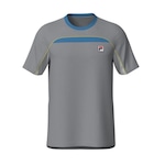 Camiseta Fila Backspin Short Sleeve - Masculina CINZA