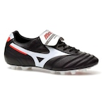 Chuteira de Campo Mizuno Morelia Japan Md - Adulto PRETO