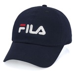 Boné Aba Curva Fila Letter - Strapback - Adulto AZUL