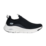 Tênis Skechers Arch Fit New Beauty - Feminino PRETO/BRANCO