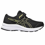 Tênis Asics Contend 8 Ps - Infantil PRETO/AMARELO