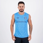 Camiseta Regata do Grêmio Treino 2024 Umbro - Masculina AZUL