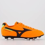 Chuteira de Campo Mizuno Morelia Classic MD Adulto LARANJA