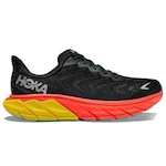 Tênis Hoka One One Arahi 6 - Masculino PRETO/VERMELHO