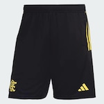 Bermuda do Flamengo adidas Treino 2024 - Masculina PRETO