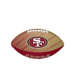 Bola de Fut. Americano Wilson Nfl Tailgate Jr San Francisco Unissex Wilson Brasil Nao Se Aplica