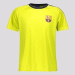 Camisa Barcelona Braziline Velocity - Infantil AMARELO