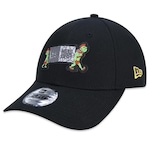 Boné Aba Curva New Era 9Forty Branded All Core Branded - Snapback - Adulto PRETO