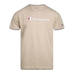 Camiseta Champion Mc Logo Script - Masculina MARROM CLARO