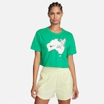 Camiseta Nike Court Slam - Feminina VERDE