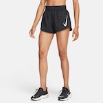 Shorts Nike One Swoosh - Feminino PRETO