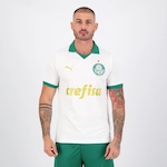 Camisa 2 do Palmeiras 2024 5 Aníbal Puma - Masculina BRANCO