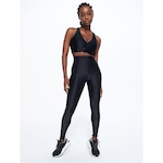 Top Fitness Body For Sure com Decote em V Basic - Feminino PRETO