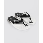 Chinelo Rider R Line Plus - Masculino BRANCO/PRETO