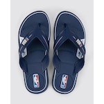 Chinelo Rider Start Nba - Masculino AZUL/BRANCO