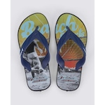 Chinelo Rider Strike Point - Infantil PRETO/AZUL