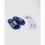 Chinelo Rider Nba Jam - Unissex AZUL/BRANCO