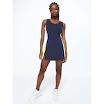 Vestido Body For Sure Liso Beach Sports - Feminino MARINHO/CINZA/AMAREL