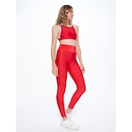 Calça Legging Bodyforsure Lisa com Cós Anatômico Classic - Feminina VERMELHO