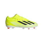 Chuteira de Campo adidas X Crazyfast Legue Fg - Adulto VERDE/PRETO