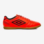 Chuteira Futsal Umbro Class - Adulto Coral/Preto