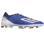 Chuteira de Campo Umbro Ultimate - Adulto AZUL/BRANCO