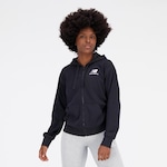 Jaqueta com Capuz New Balance Essentials Basic - Feminina PRETO