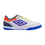 Chuteira Futsal Umbro X-Comfort BRANCO/AZUL