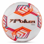 Bola de Futebol de Campo Poker Training Prisma LARANJA/VERMELHO