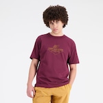 Camiseta New Balance Athletics Nb - Masculina VINHO