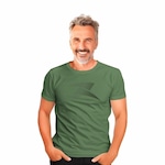 Camiseta Muvin Algodão Solid - Masculina VERDE