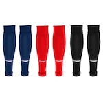 Kit de Canelitos Penalty Storm com 3 Pares - Adulto VERMELHO/AZUL ESC