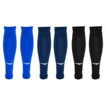 Kit de Canelitos Penalty Storm com 3 Pares - Infantil AZUL/PRETO