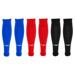 Kit de Canelitos Penalty Storm com 3 Pares - Infantil PRETO/AZUL