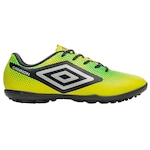 Chuteira Society Umbro Cannon - Adulto VERDE/PRETO