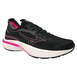 Tênis Mizuno Glow - Feminino Preto/Rosa Esc