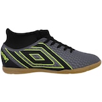 Chuteira Futsal Umbro Mutant - Infantil CINZA/PRETO