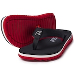 Chinelo Kenner Kivah Line - Masculino PRETO/VERMELHO