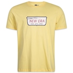 Camiseta New Era Logo History - Masculina AMARELO