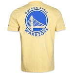 Camiseta New Era Regular Golden State Warriors Core NBA - Masculina AMARELO