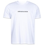 Camiseta New Era Regular Core Nba - Masculina BRANCO