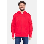 Jaqueta De Moletom Com Capuz Fatal - Masculina VERMELHO