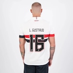 Camisa do São Paulo I 2024 New Balance 16 Luiz Gustavo - Masculina BRANCO