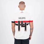 Camisa do São Paulo I 2024 New Balance 14 Galoppo - Masculina BRANCO