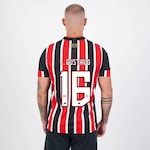 Camisa do São Paulo II 2024 New Balance 16 Luiz Gustavo - Masculina VERMELHO