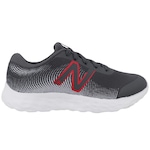 Tênis New Balance 520 V8 - Infantil CINZA/VERMELHO