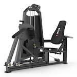 Leg Press Horizontal Kikos Pro Titanium PRETO