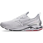 Tênis Mizuno Wave Mirai 6 - Unissex BRANCO